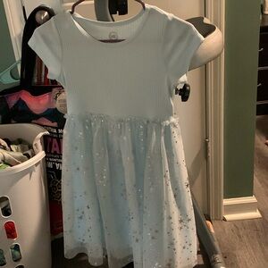 Seven and eight blue dress that has stars in it